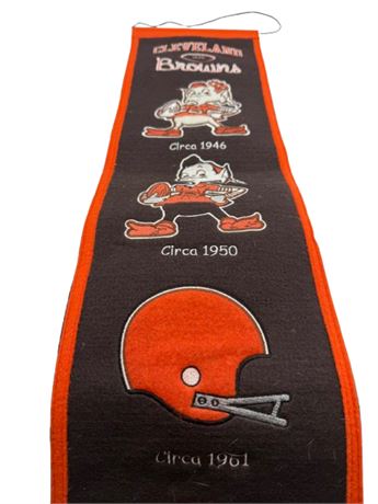 Rust Belt Revival Online Auctions - Browns Banner of Logos