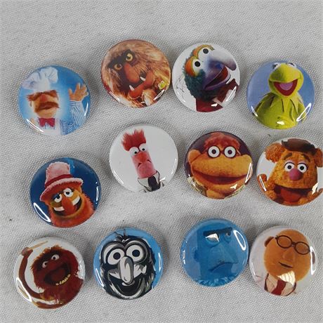 Muppets Collectible Pins 1"