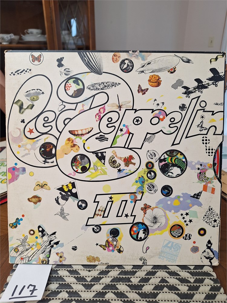 Rust Belt Revival Online Auctions - Led Zeppelin III - LP - First Pressing