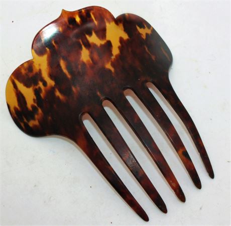 Large faux Tortoise shell Hair comb