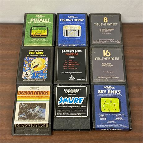 Collection of Vintage Atari Games