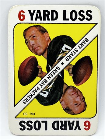 Bart Starr 1971 Topps Game Card