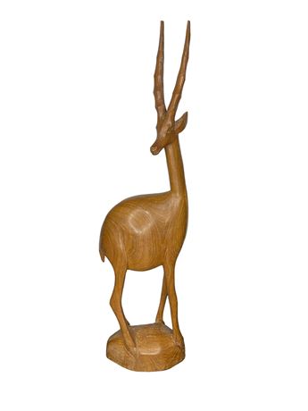 Hand Carved Antelope Made in Kenya