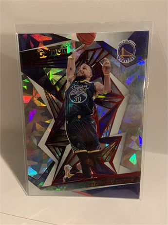 Steph Curry silver Cracked Ice Insert🔥