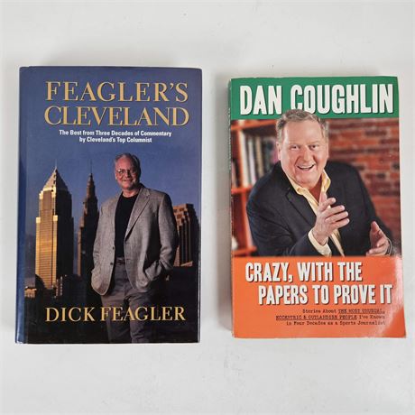 Cleveland Authors Feagler & Coughlin Books Signed