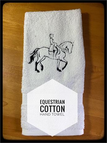 Hand towel, Equestrian #2