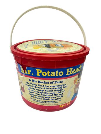 Vintage Mr. Potato Head in Bucket