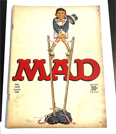 MAD Magazine #103 June 1966 Edition
