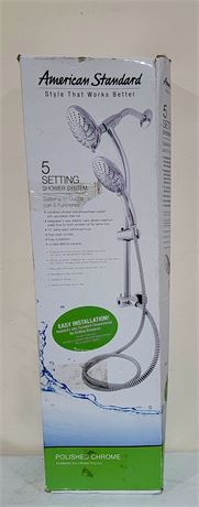 American Standard 5 setting shower system