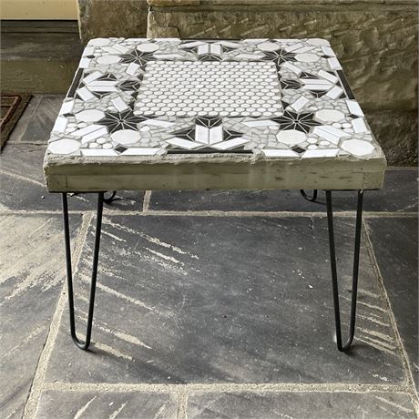 Mosaic Top Side Table