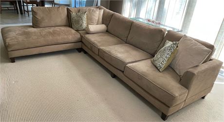 2 Piece Transitional Sofa Sectional