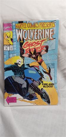 MARVEL COMICS PRESENTS WOLVERINE/ GHOST RIDER -FIRE AND BLOOD