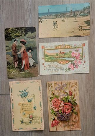 Antique/ vintage postcard lot - no postmarks