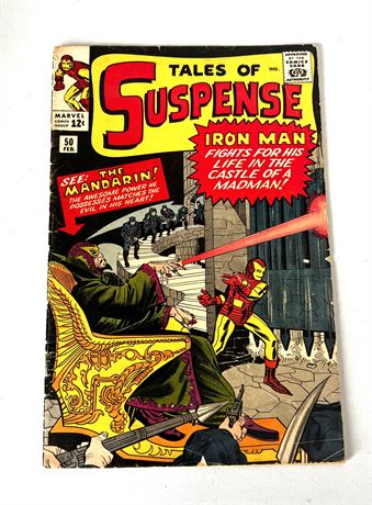 Feb 1964 Vol. 1 #50  Marvel Comics IRON MAN" Comic Rare