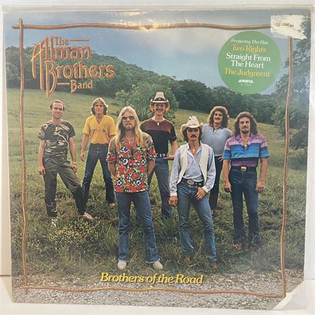 The Allman Brothers Band Brothers of the Road Vinyl AL 9564