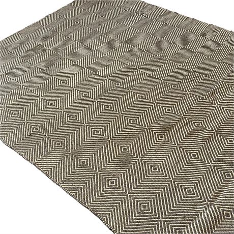 Nuloom 'Shamika' Geometric Flat Weave Cotton Rug