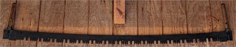 Antique Refinished Two Man Crosscut Saw