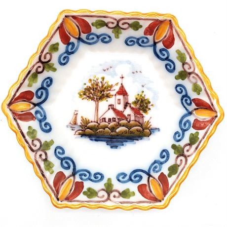 Makkum Dutch Porcelain Cabinet Plate