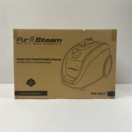 PurSteam Heavy Duty Fabric Steamer - New in Box