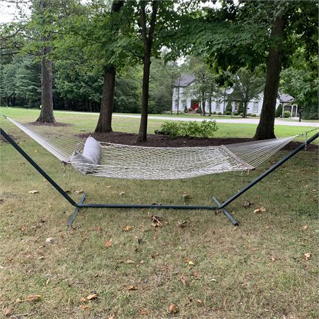Large 2 Person Hammock Swing with Stand