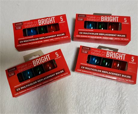 Living solutions C-9 Brights Replacement Bulbs