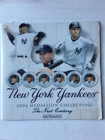 NY Yankees 2004 Medallion Collection NY Post Certified