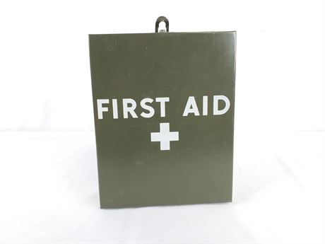 Military Metal First Aid Box