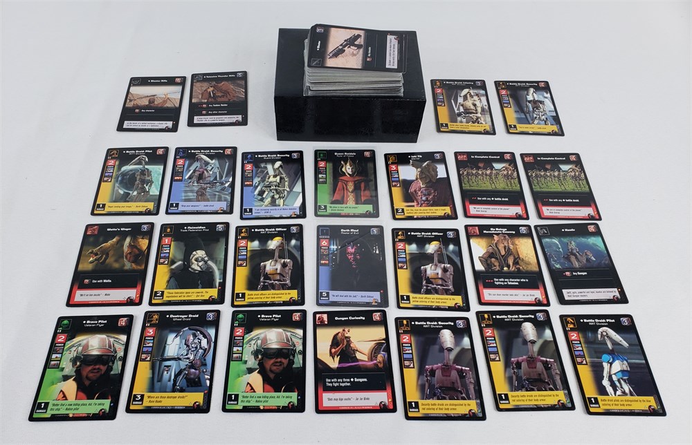 Rust Belt Revival Online Auctions - Star Wars Young Jedi Game Cards