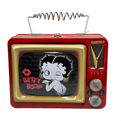 Vintage Betty Boob TV Lunch Box Collectable