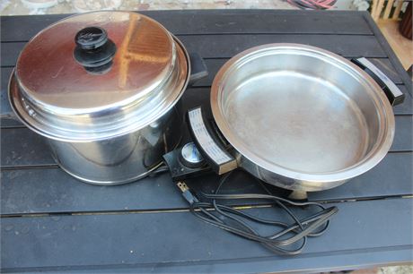 Lifetime Electric Skillet and Pot