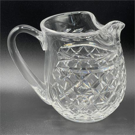 Formal Crystal Cut Water Pitcher