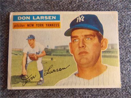 1956 Topps #332 Don Larsen