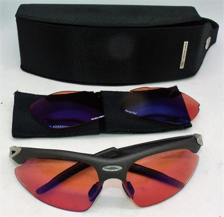 Rudy Project sunglasses w/Case & extra lenses