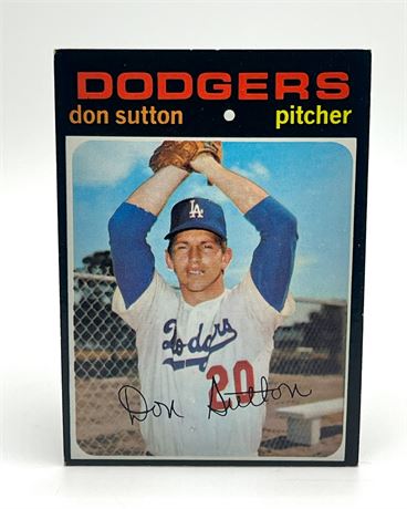 Don Sutton Dodgers Topps #361 Baseball Card