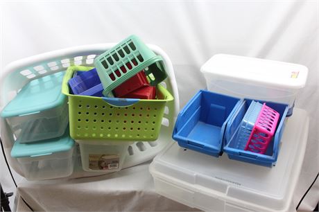 Storage Containers/Bins and More