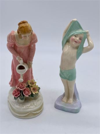 1 Royal Doulton Figurine "To Bed"