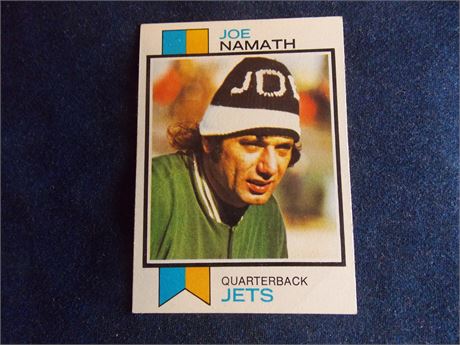 1973 Topps #400 Joe Namath