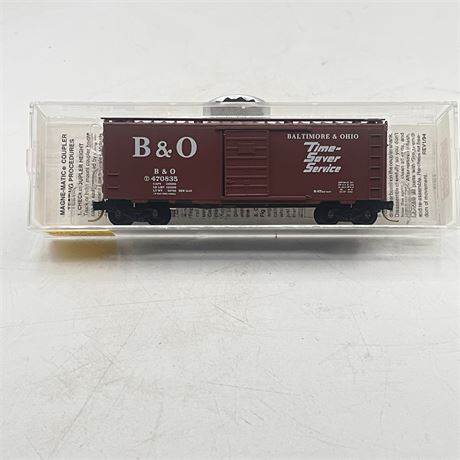 N Scale  Micro-Trains Line #20346/3 B & O 40' Boxcar