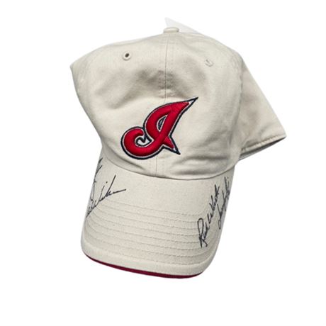 Autographed Cleveland Indians Baseball Hat
