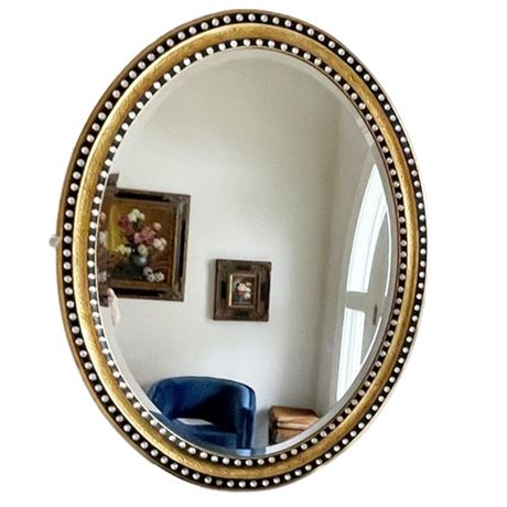Mirror-Fair Irish Regency Oval Mirror