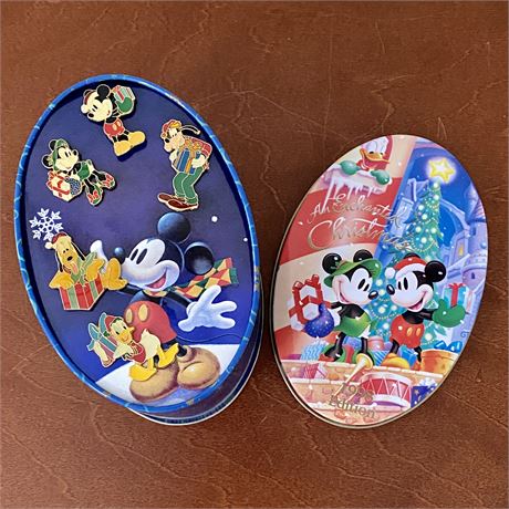 1998 Disney's Enchanted Christmas Collectible Pin Set