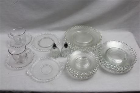 Collection of Vintage Candlewick Collectible Glassware by IMPERIAL GLASS-OHIO