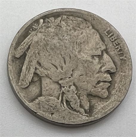 1918 D Buffalo Nickel