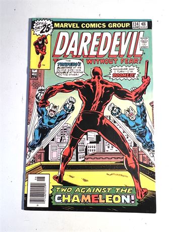 Marvel Comics Daredevil #134 June 1976 Comic