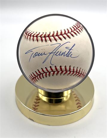 Torii Hunter American Baseball Player Signed Major League Baseball
