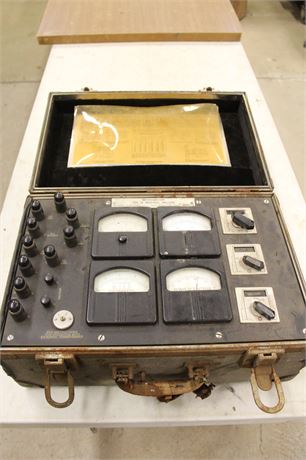 Vintage Westinghouse Type TA Industrial Analyzer