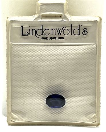 Lindenwold's Sapphire Gemstone in Case