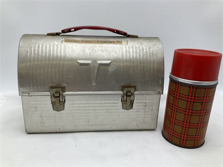 Vintage - THERMOS Lunch Box & Aladdin Thermos