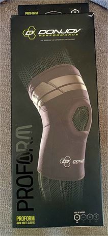New in box Donjoy Proform 4mm knee sleeve