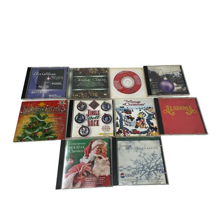 Lot of Holiday CD's